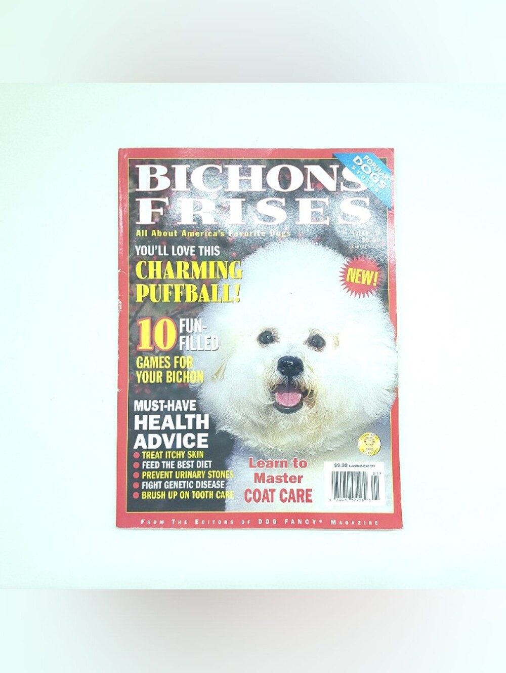 BICHONS FRISES Volume 30 2003 Book By Dog Fancy Magazine 130 Pages